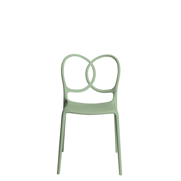 Chaise Sissi sans accoudoirs — Green