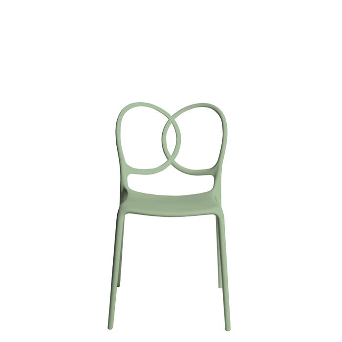 Chaise Sissi sans accoudoirs — Green