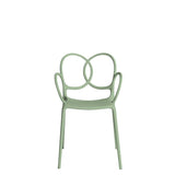 Chaise Sissi avec accoudoirs — Green