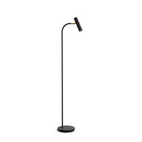 Lampadaire SLENDER — Noir / laiton
