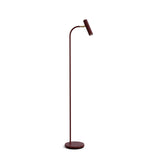 Lampadaire SLENDER — Rouge foncé / laiton