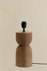 Socle de lampe Diniz manguier 30 cm