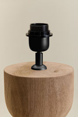 Socle de lampe Diniz manguier 30 cm