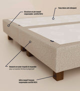 Sommier Boxspring — 180x200cm