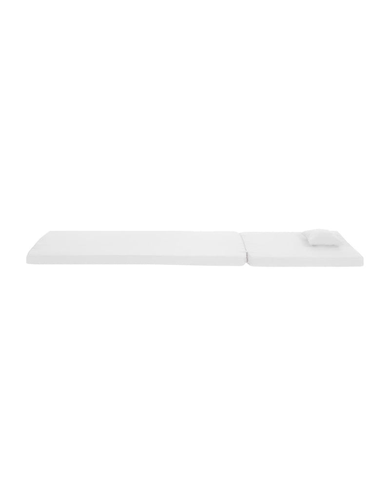 Chaise longue Strauss (matelas) — Oléfine Blanc
