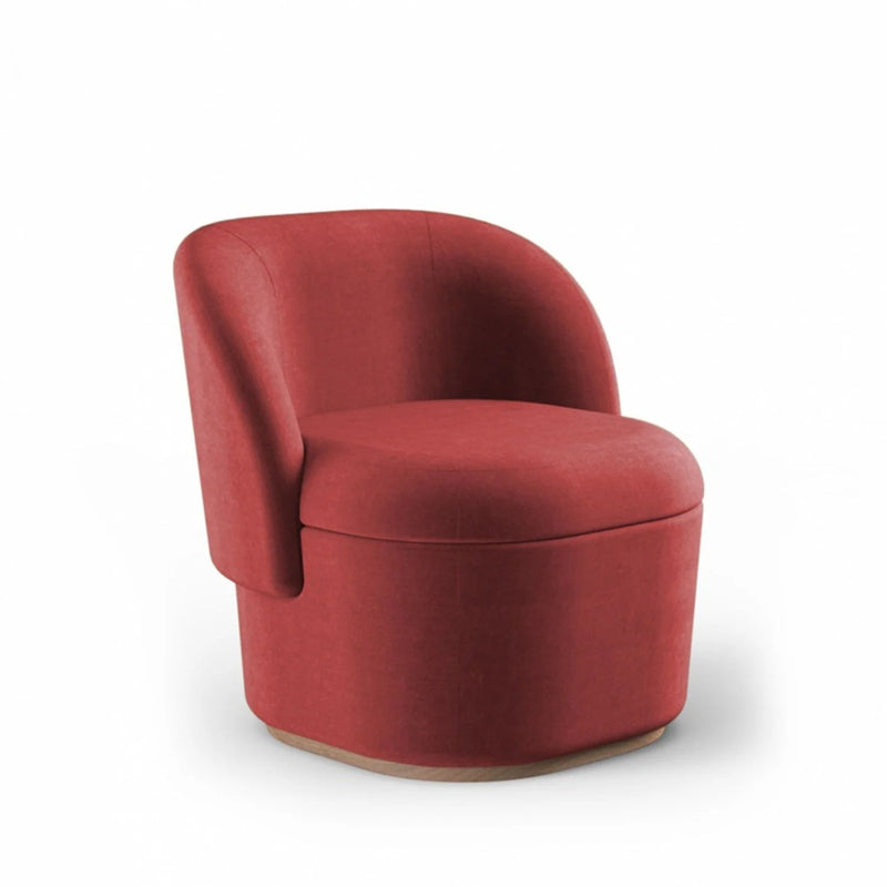 Fauteuil Bisou — barcelona paprika, 056-3 solid wood