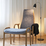 Lampadaire SWAY — Noir / chrome
