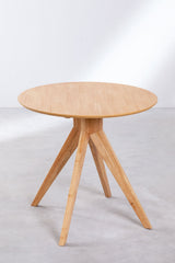 Table de cuisine ronde SEKIZ —  Ø80 cm