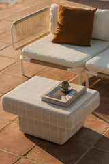 Table basse ELEONOR - Tapioca Beige 70x50