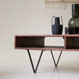 Table basse Metric en palissandre massif, ambiance