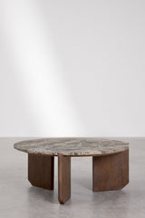 Table basse LAVINIA Marbre Brun Emperador
