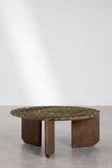 Table basse LAVINIA Marbre Vert Forest