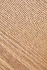 Table basse ronde Ø80 cm en bois Vinesey - texture placage frêne