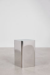 Table d'appoint Loraq acier inoxydable