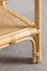 Table de chevet en rotin Yivisc - détail