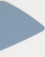 Table Zoilo bleu silvery