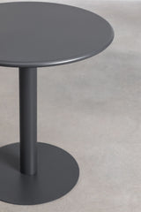 Table Mizzi Ø70 gris graphite