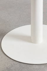 Table Mizzi Ø70 blanc glaciaire