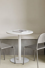 Table Mizzi Ø70 blanc glaciaire