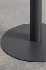 Table Mizzi Ø70 gris graphite