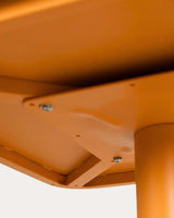 Table haute Zoilo orange terra