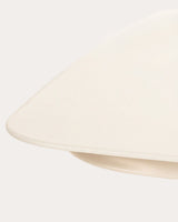 Table haute Zoilo blanc egg white