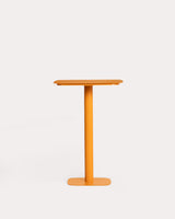 Table haute Zoilo orange terra