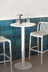 Table haute Mizzi - Blanc Glaciaire