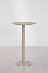 Table haute Mizzi - Moka Brown