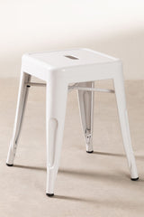 Tabouret bas Lix - Blanc - Sklum - vue 2