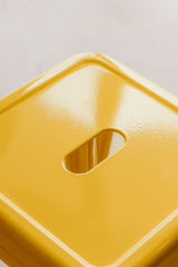 Tabouret bas Lix - Jaune Freesia - Sklum
