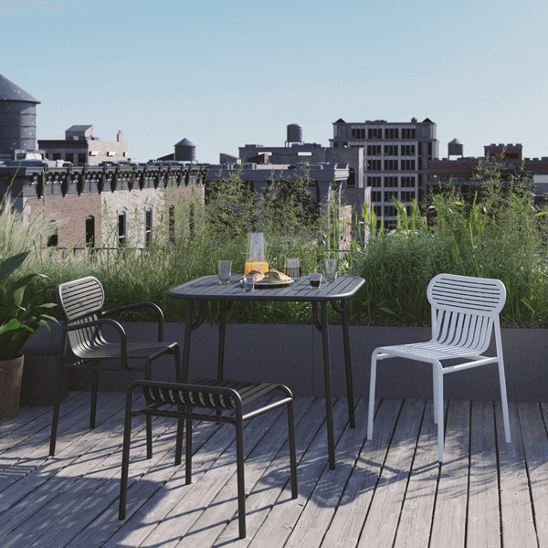 Tabouret Weekend — Rouge-brun