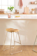Tabouret NEICOL Beige Lin