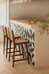 Tabouret haut MALMO — 65 cm