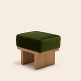 Tabouret ANCA dalila vert olive, vue d'ambiance