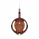 Suspension SKY-FALL ROUND Bronze brillant Grand