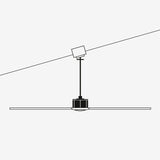 Ventilateur de plafond HEYWOOD — Blanc