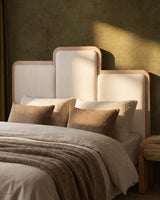 Tête de lit Saulo beige seashell 160 cm