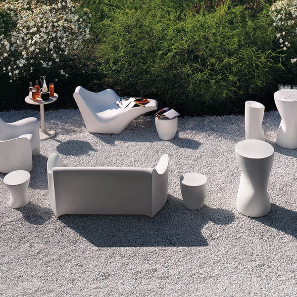 Chaise longue Tokyo-pop — White