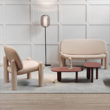 Table basse Tottori 3 pieds — Brown