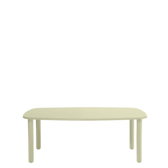 Table de diner Tottori — Pearl white