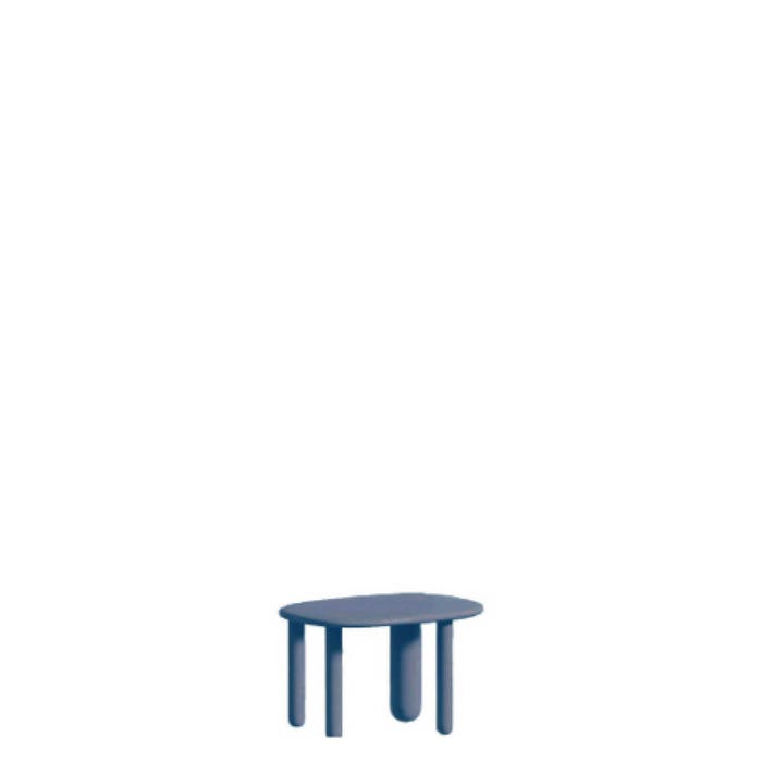 Table basse Tottori 4 pieds — Blue