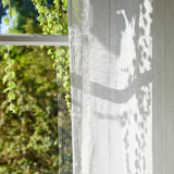 Voilage à galon fronceur SHADOW — Blanc pur