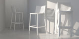 Tabouret de bar Ibiza — Ecru