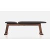 Weightbench Noyer Cuir Noir - vue détail 5