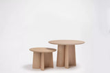 Table basse Ginger 80cm — Chêne teinté