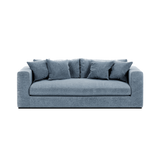 Canapé Bellechasse light — Velours strié Denim