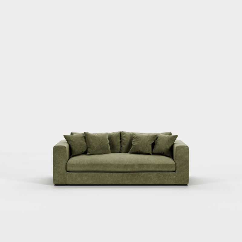 Canapé Bellechasse light — Velours strié Hunter