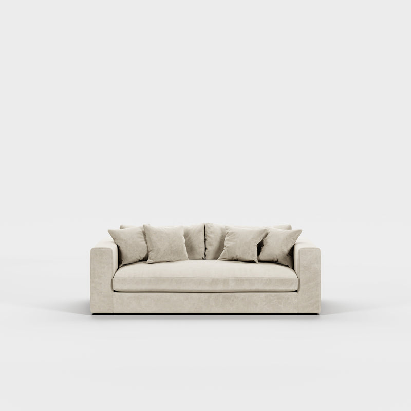 Canapé Bellechasse light 220cm — Velours strié Wool