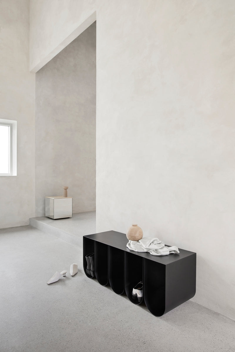Banc Curved — Noir